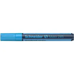 Marker do szklanych tablic SCHNEIDER Maxx 245 2-3mm niebieski-629342