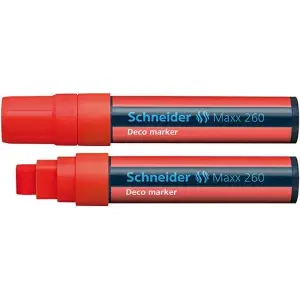 Marker kredowy SCHNEIDER  260  5-15mm czerwony-619160
