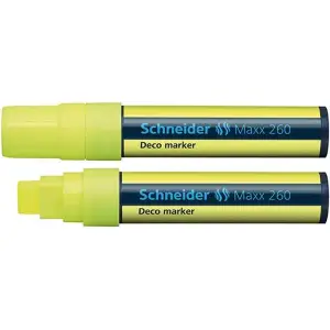 Marker kredowy SCHNEIDER  260  5-15mm żółty-619162