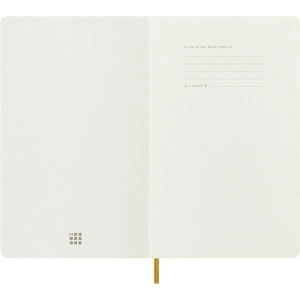 Notes MOLESKINE Classic miękka opr. skóra L 13x21 cm w linie żółty-723642