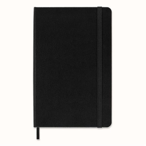Notes MOLESKINE Classic M 11,5x18 cm gładki twarda oprawa 208 str czarny-723656