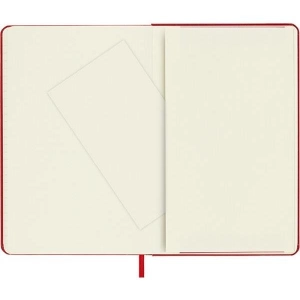 Notes MOLESKINE Classic M 11,5x18 cm w linie twarda oprawa scarlet red 208 str czerwony-723679