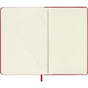 Notes MOLESKINE Classic M 11,5x18 cm w kratkę twarda oprawa scarlet red 208 str czerwony-723691