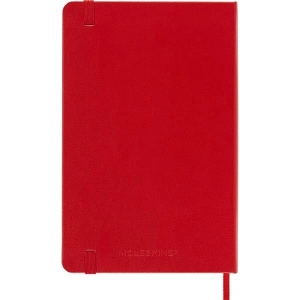 Notes MOLESKINE Classic M 11,5x18 cm gładki twarda oprawa scarlet red 208 str czerwony-723699