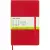 Notes MOLESKINE Classic L 13x21cm gładki miękka oprawa 192 str czerwony-723570