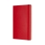Notes MOLESKINE Classic L 13x21cm gładki miękka oprawa 192 str czerwony-723575