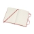 Notes MOLESKINE Classic M 11,5x18 cm w kratkę twarda oprawa scarlet red 208 str czerwony-723688