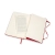 Notes MOLESKINE Classic M 11,5x18 cm w kropki twarda oprawa scarlet red 208 str czerwony-723711