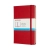 Notes MOLESKINE Classic M 11,5x18 cm w kropki twarda oprawa scarlet red 208 str czerwony