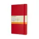 Notes MOLESKINE Classic L 13x21cm w linie miękka oprawa 192 str czerwony