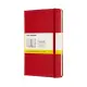 Notes MOLESKINE Classic M 11,5x18 cm w kratkę twarda oprawa scarlet red 208 str czerwony