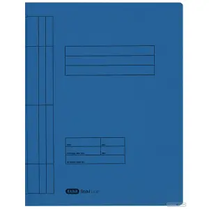 Skoroszyt ELBA kartonowy A4 - niebieski-17943
