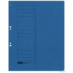 Skoroszyt ELBA kartonowy A4 1/2 oczkowy - niebieski 100551876