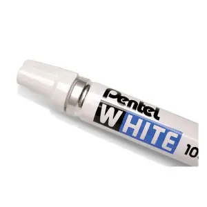Marker PENTEL olejowy X100W-L biały-727019